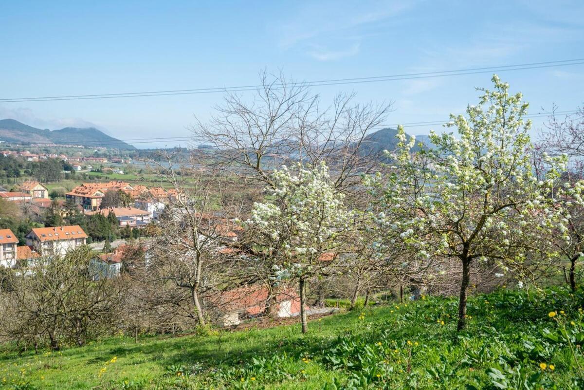 Casa Con Jardin En Gama Villa Barcena de Cicero Bagian luar foto